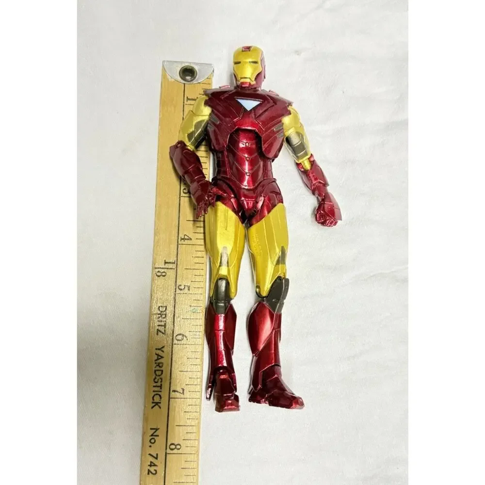 Marvel Iron Man Mark VI Figure Action 2012 Color Red And Gold 7”